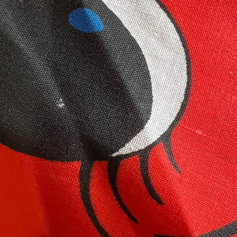 Vintage‎ Tomato Character Fabric Panel Cut Sew Pillow Craft 90s